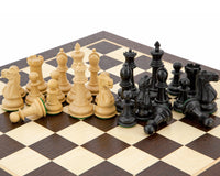 Victoria — Jeu d’échecs de tournoi en wengé ébonisé