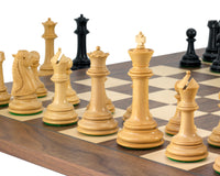 Parthenon Grand — Jeu d'échecs en ébène et en noyer