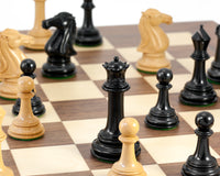 Parthenon Grand — Jeu d'échecs en ébène et en noyer