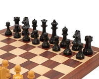 World Chess Championship — Jeu d’échecs, pendule d’échecs et coffret de rangement en bois pour pièces d’échecs