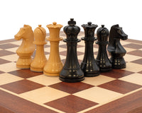 World Chess Championship — Jeu d’échecs, pendule d’échecs et coffret de rangement en bois pour pièces d’échecs
