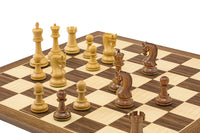 Jeu d’échecs Leningrad en acacia et noyer