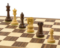 Jeu d’échecs Leningrad en acacia et noyer