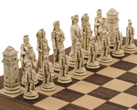 Jeu d'échecs Roman Russet et Noyer de Berkeley Chess
