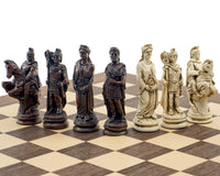 Jeu d'échecs Roman Russet et Noyer de Berkeley Chess