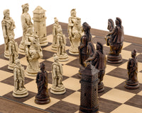 Jeu d'échecs Roman Russet et Noyer de Berkeley Chess