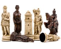 Jeu d'échecs Roman Russet et Noyer de Berkeley Chess