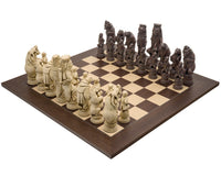 Grand Jeu d'échecs Berkeley Chess Reynard the Fox Russet et Palisander