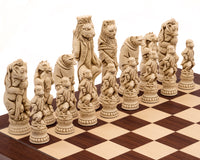 Grand Jeu d'échecs Berkeley Chess Reynard the Fox Russet et Palisander