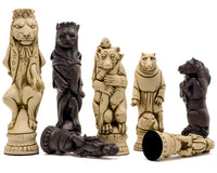 Grand Jeu d'échecs Berkeley Chess Reynard the Fox Russet et Palisander