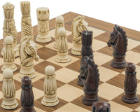 Jeu d’échecs Berkeley Chess Victorian Russet et Walnut