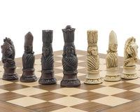 Jeu d’échecs Berkeley Chess Victorian Russet et Walnut
