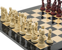 Jeu d’échecs Berkeley Chess Movie Stars Black Cardinal Grand