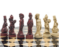 Jeu d’échecs Berkeley Chess Movie Stars Black Cardinal Grand