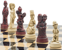 Jeu d’échecs Berkeley Chess Movie Stars Black Cardinal Grand