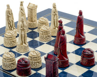 Jeu d’échecs Berkeley Chess Scottish Cardinal Bleu