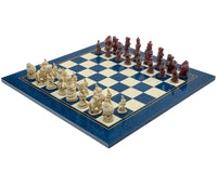 Jeu d’échecs Berkeley Chess « Alice au pays des merveilles » — bleu cardinal