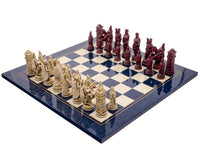 Jeu d’échecs Berkeley Chess Roman Blue Cardinal