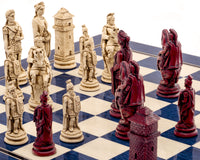 Jeu d’échecs Berkeley Chess Roman Blue Cardinal