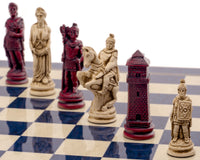 Jeu d’échecs Berkeley Chess Roman Blue Cardinal