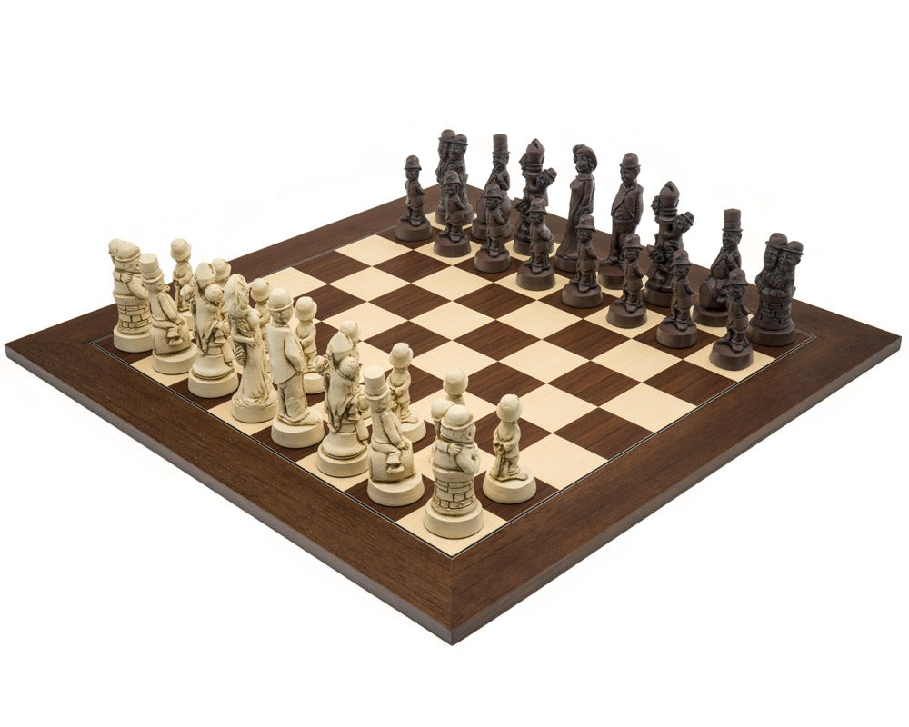 Le grand jeu d’échecs Berkeley Chess Movie Stars Russet et Palisandre