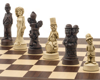 Le grand jeu d’échecs Berkeley Chess Movie Stars Russet et Palisandre