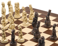 Le grand jeu d’échecs Berkeley Chess Movie Stars Russet et Palisandre
