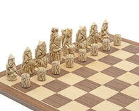 Jeu d’échecs Berkeley Chess Médiéval, roux et noyer