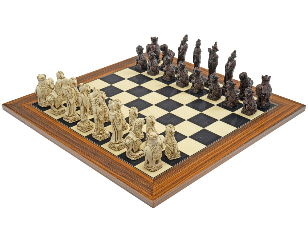 Jeu d’échecs Berkeley Chess Mandarin Russest Palisander