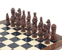 Jeu d'échecs Berkeley Chess Camelot en métal et palissandre