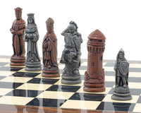 Jeu d'échecs Berkeley Chess Camelot en métal et palissandre