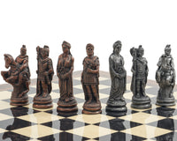 Le jeu d’échecs Berkeley Chess Roman métal et palissandre