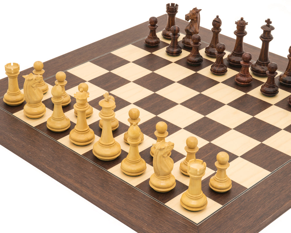 The Templar Palisander Luxury Chess Set (Jeu d'échecs de luxe en palissandre)