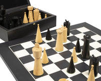 Jeu d’échecs Art déco noir