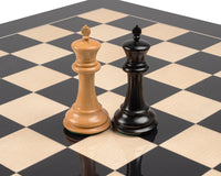 Reproduction 1849 — Jeu d’échecs Staunton de luxe en ébène et anégré noir