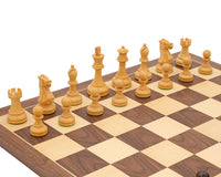 Jeu d’échecs Staunton de luxe en palissandre et en noyer
