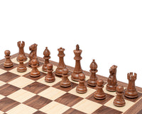 Jeu d’échecs Staunton classique en acacia et érable