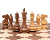 Jeu d’échecs Staunton classique en acacia et érable