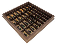 Jeu d’échecs de luxe Kingsclere en ébène et noyer