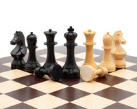 Jeu d’échecs du Championnat du Monde — Édition Wengé avec sac de rangement pour pièces d’échecs