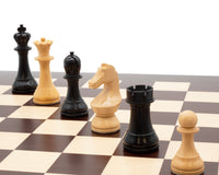 Jeu d’échecs du Championnat du Monde — Édition Wengé avec sac de rangement pour pièces d’échecs