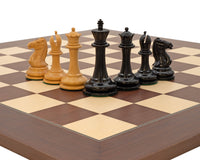 Jeu d’échecs Harrwitz Black and Mongoy avec coffret de rangement pour pièces d’échecs