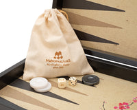 Le Jeu de Backgammon Oriental Fleur de Cerisier de Manopoulos